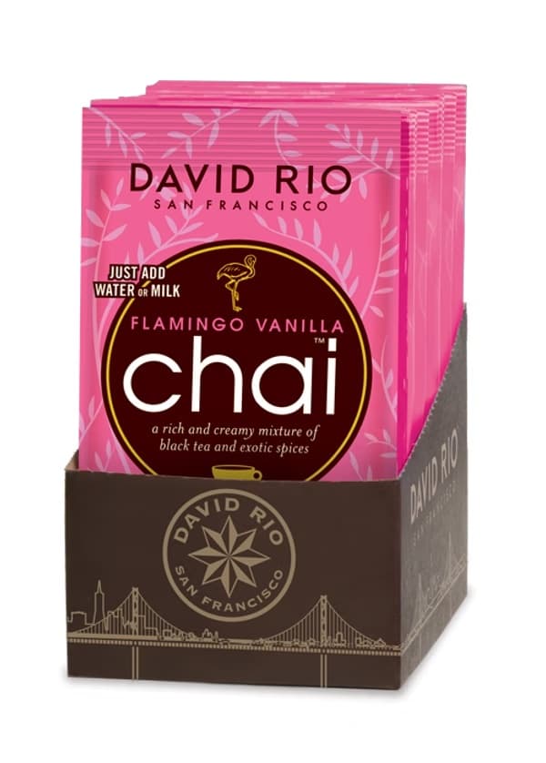 David Rio Flamingo Vanilla Chai Decaf Sugar Free 48 Packets