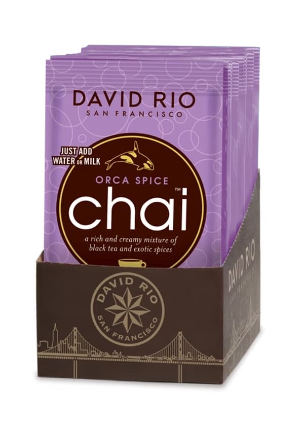 David Rio Orca Spice Chai Sugar Free 48 Single Packets