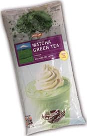 MOCAFE Matcha Green Tea Frappe Mix, 3 lb Bag (Case of 4) - Kyoto Ceremonial-Grade, Presweetened