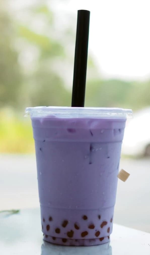 Mocafe Zen Freeze Taro Fruit Smoothie Mix, 3 lb Bag (Case of 4) - Taro Smoothie & Boba Base