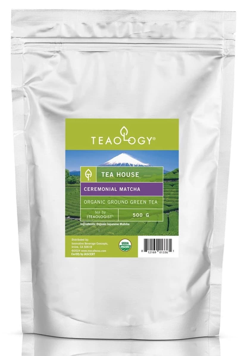 Mocafe Tea House Organic Ceremonial Grade Matcha One 1.1 Foil Bag