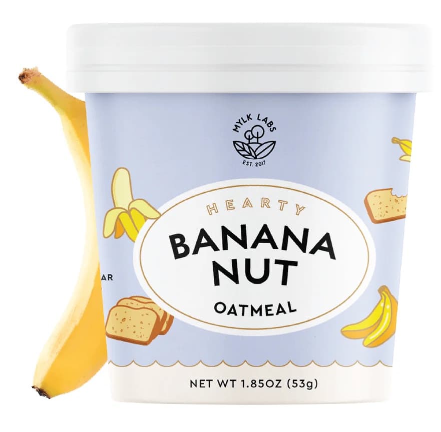 Mylk Labs Oatmeal Banana Nut 6 Cups