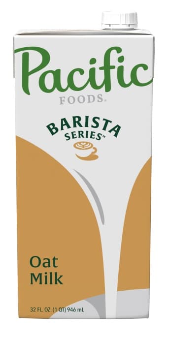 Pacific Foods Barista Series Oatmilk Original Beverage Twelve 32 Oz. Cartons